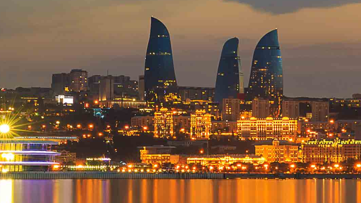 Cityscape of Baku