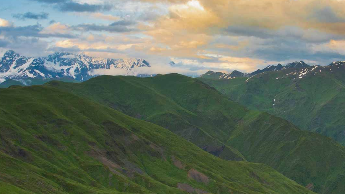 Green mountains