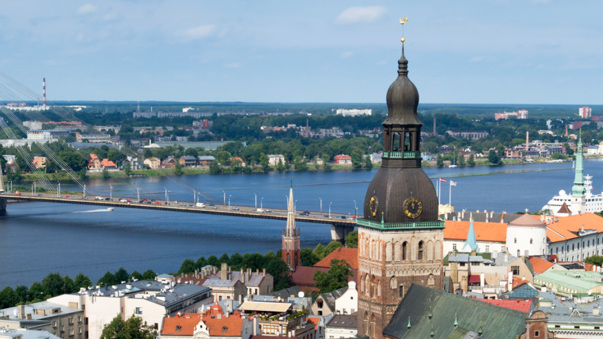 Cityscape of Riga