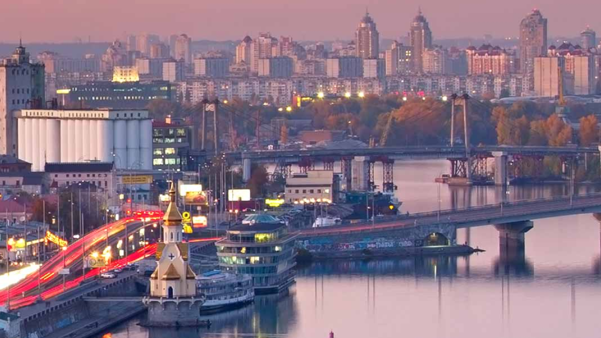 Cityscape of Kiyv